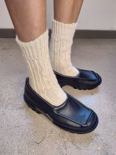 Black Matte Moccasins-Hernán Guardamagna-APOC STORE