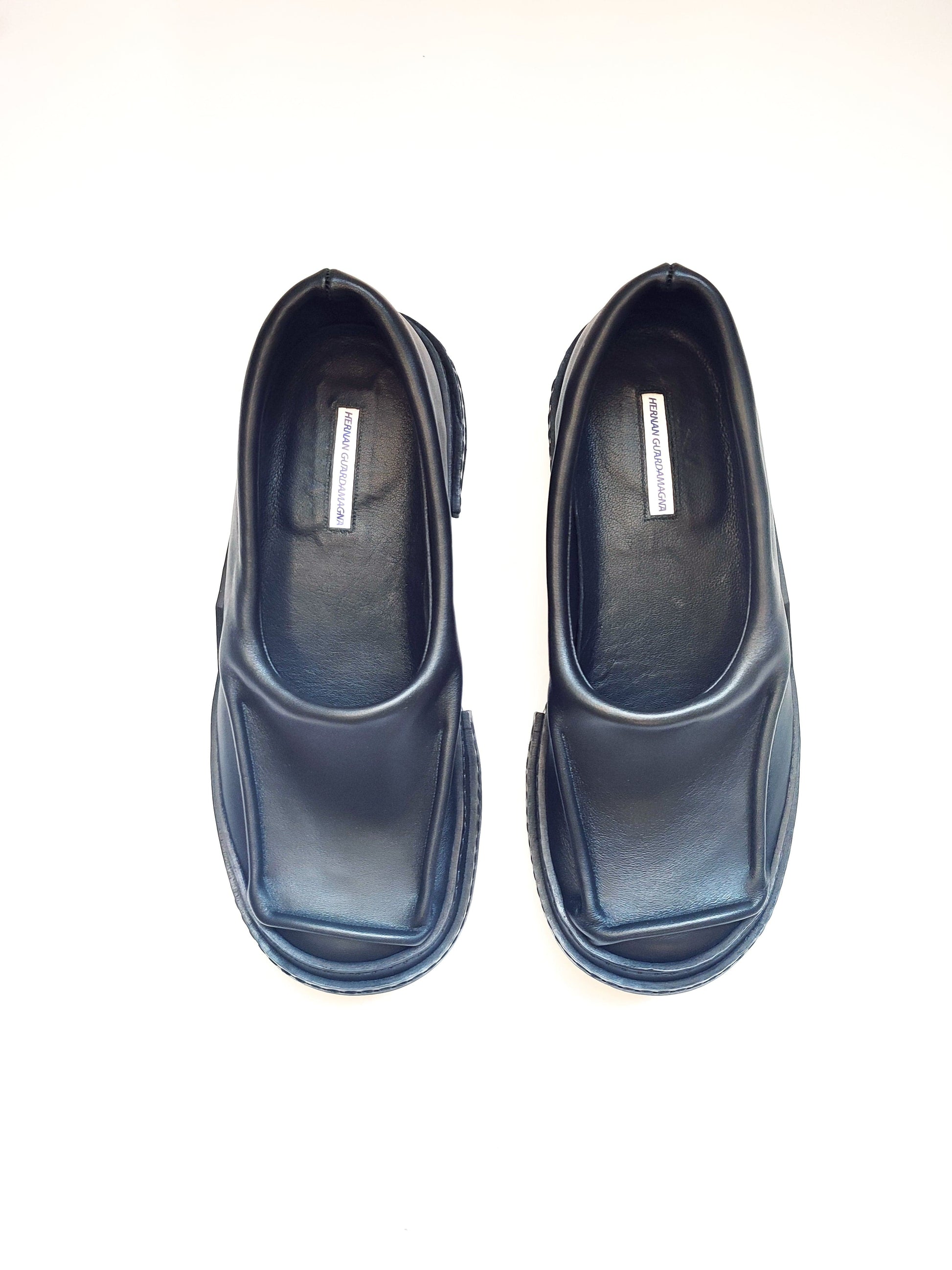 Black Matte Moccasins-Hernán Guardamagna-APOC STORE
