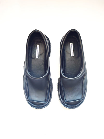Black Matte Moccasins-Hernán Guardamagna-APOC STORE