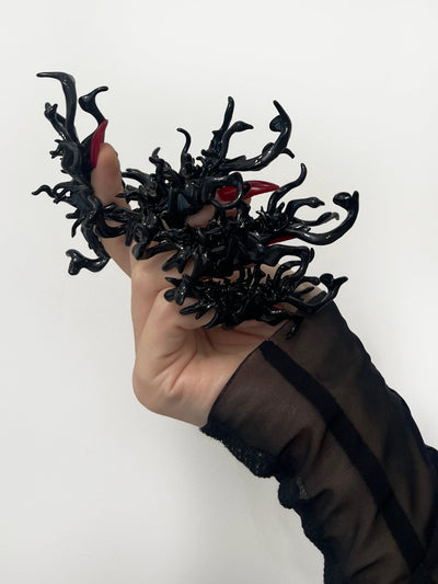 Black Nail ring-WHYNOEN-APOC STORE