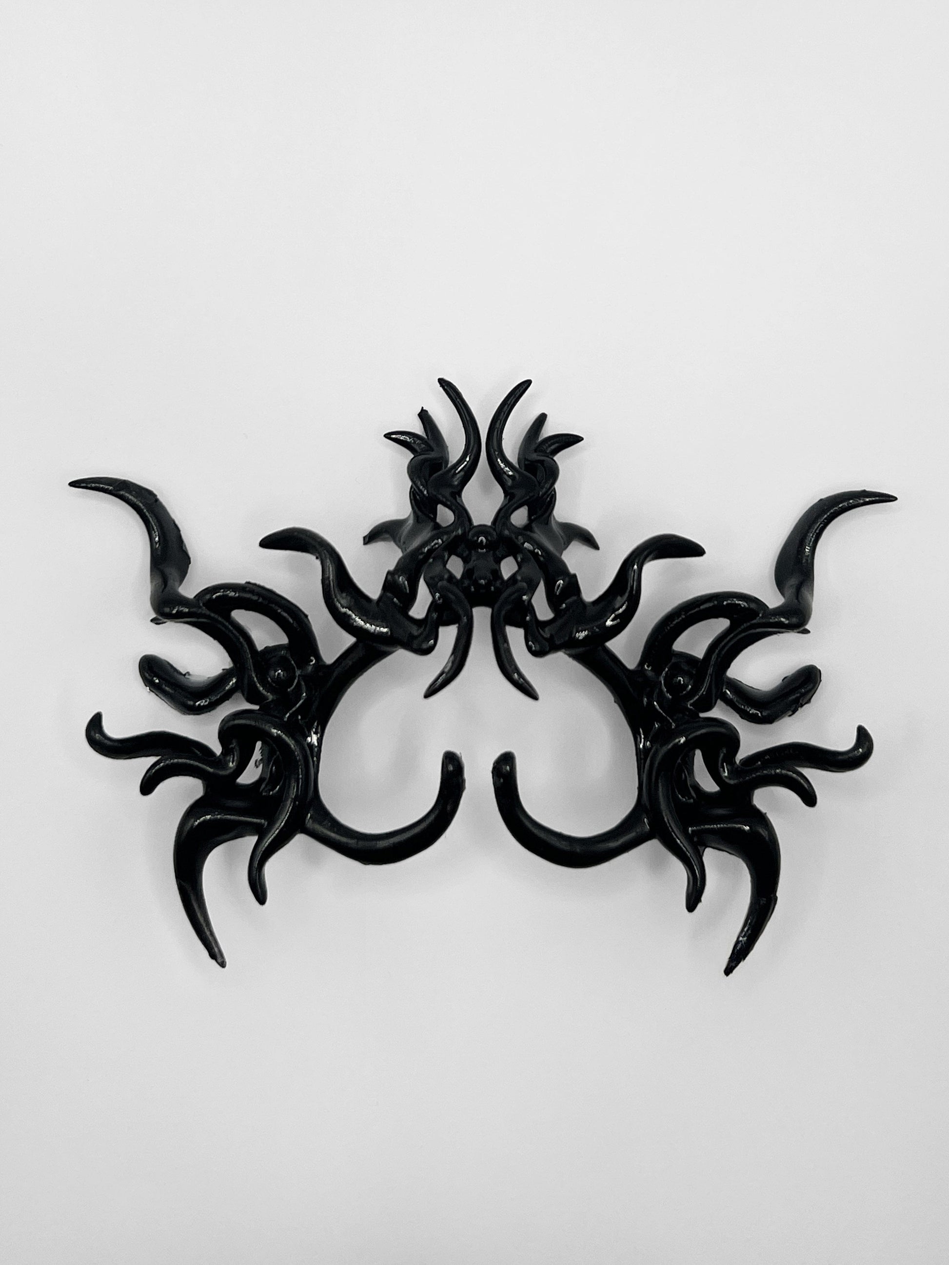 Black Nose cuff Medium-WHYNOEN-APOC STORE