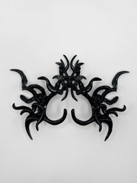 Black Nose cuff Medium-WHYNOEN-APOC STORE