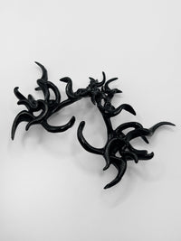 Black Nose cuff Medium-WHYNOEN-APOC STORE