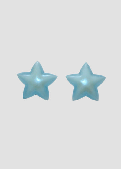 Blue Star Earrings-Emma Pryde-APOC STORE
