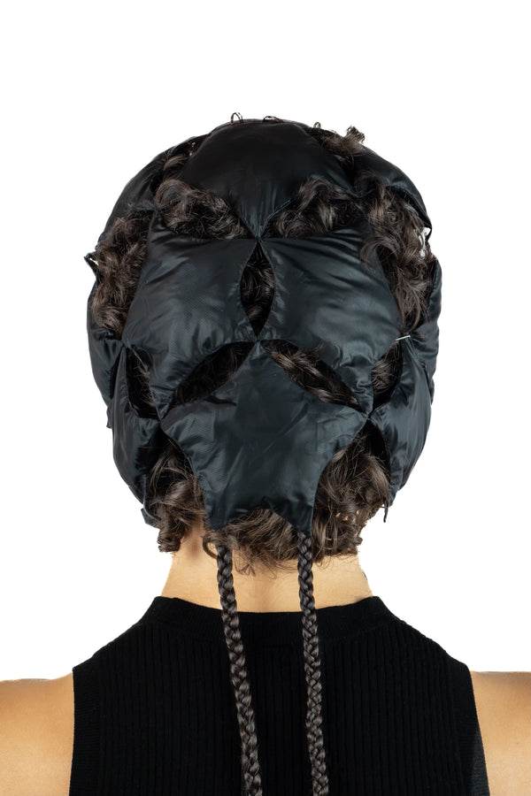 Padded Nylon Starry Bonnet-Sila Ersayin-APOC STORE