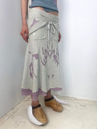 broken vowels skirt-Eirocori-APOC STORE