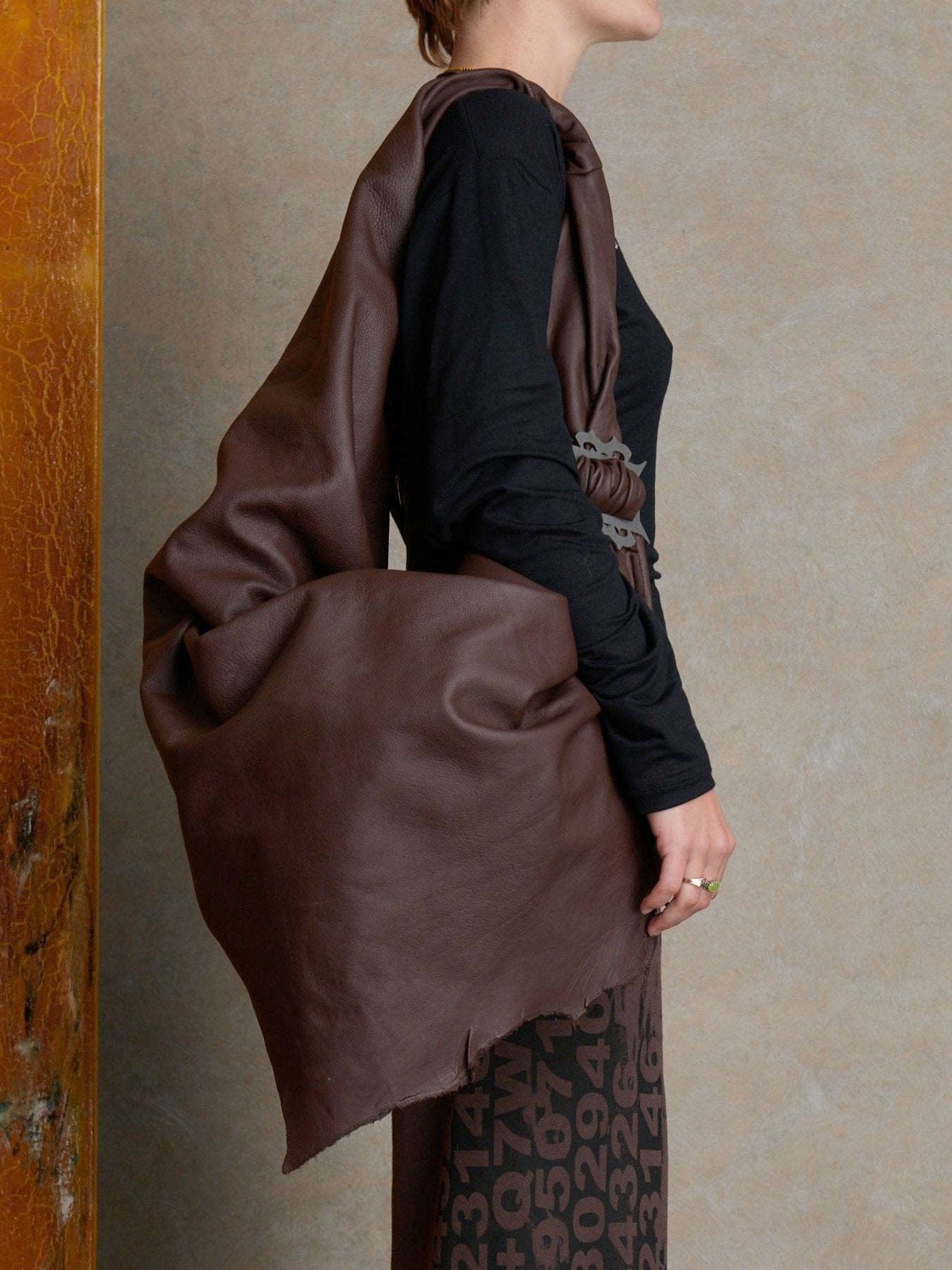 Ems Bag Brown Large-Karlaidlaw-APOC STORE