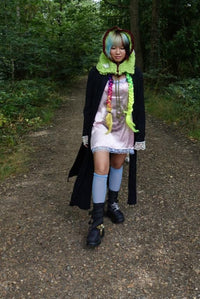 butterfly manifestation hood brown green-EIRINN HAYHOW-APOC STORE
