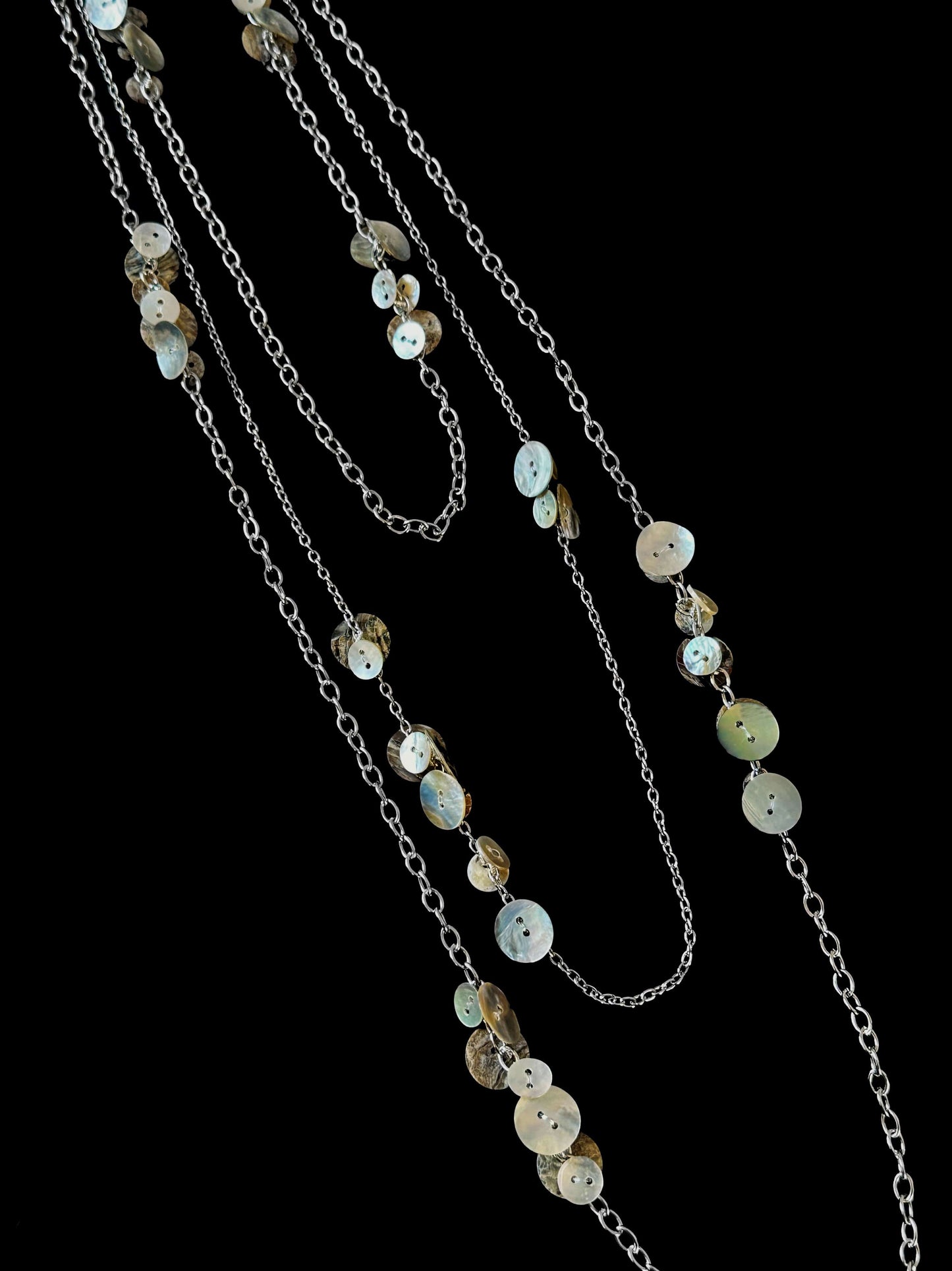 Button long chain-Alisa Cayoo-APOC STORE