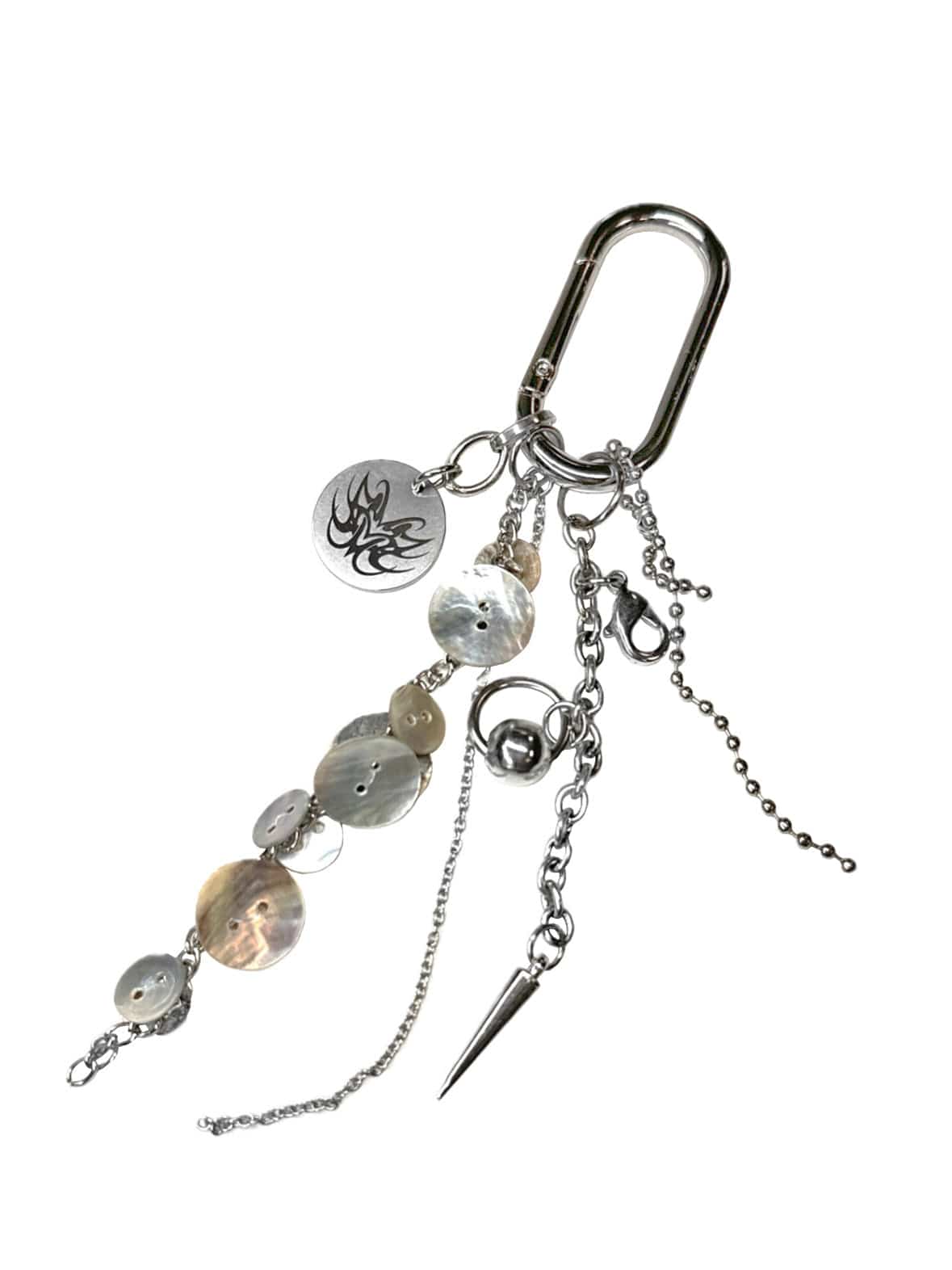 Button Thread Keychain Button keychain – APOC STORE