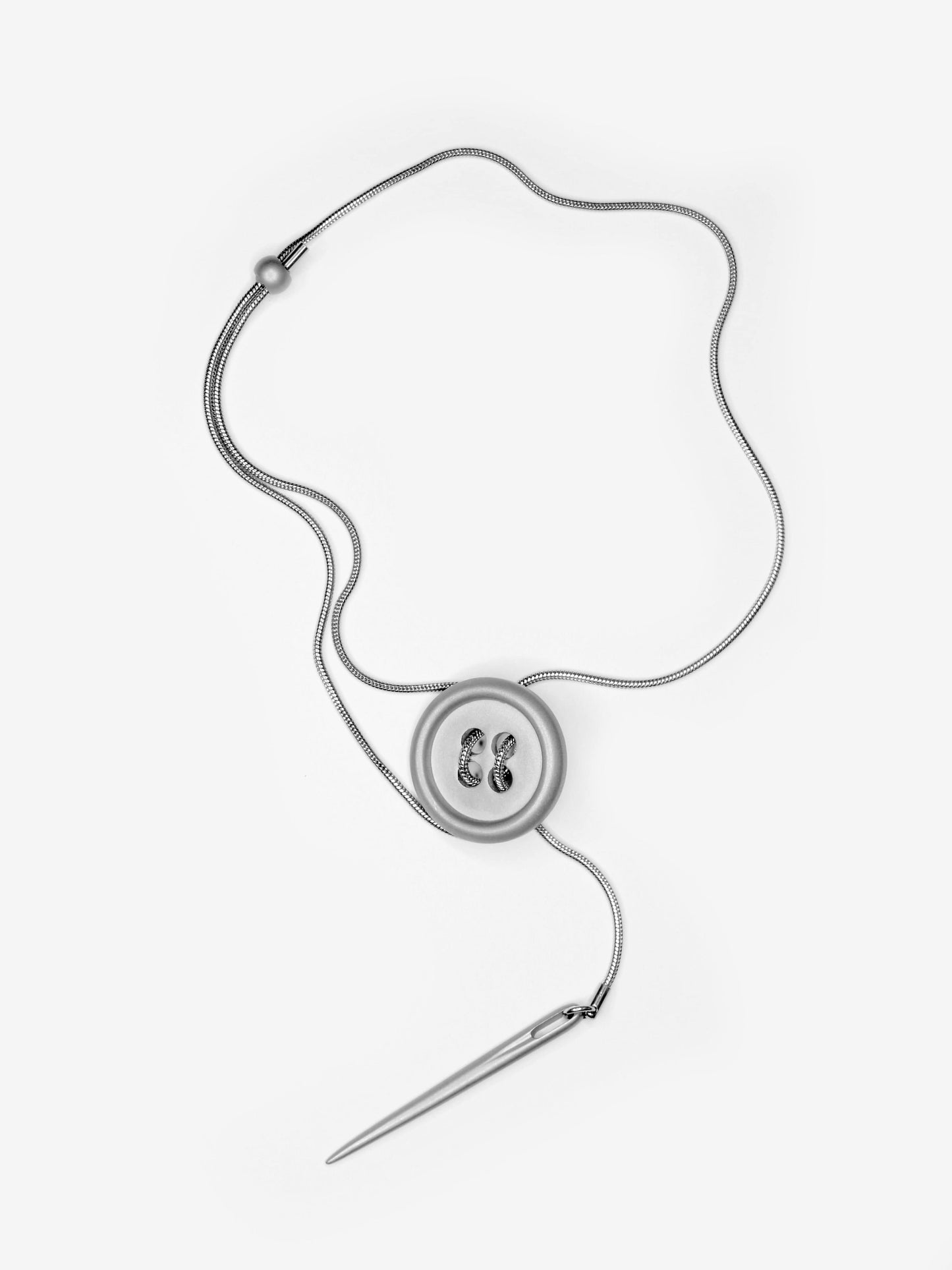 Cute as a Button Necklace-Marland Backus-APOC STORE
