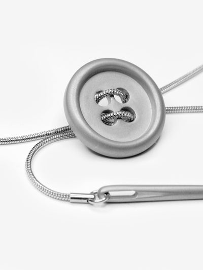 Cute as a Button Necklace-Marland Backus-APOC STORE