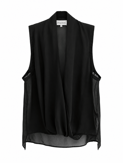Samantha Cowl Neck Top-PAIDEN-APOC STORE
