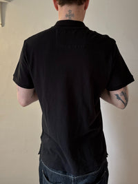 Demon eye black polo-Mia Violet-APOC STORE