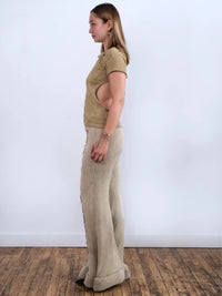 Heritage Cotton Flare Pant-GRACE GUI-APOC STORE