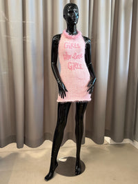 "GIRLS who love GIRLS" dress-TATi-APOC STORE