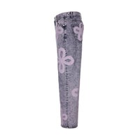 surgery painted clover jeans 'pink denim'-Surgery-APOC STORE