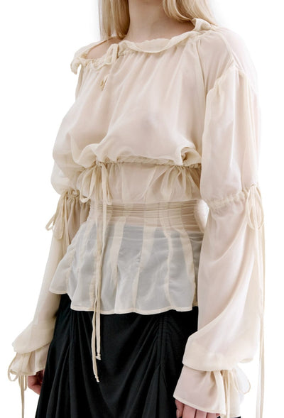 ROMANCE BLOUSE-Clara Colette Miramon-APOC STORE