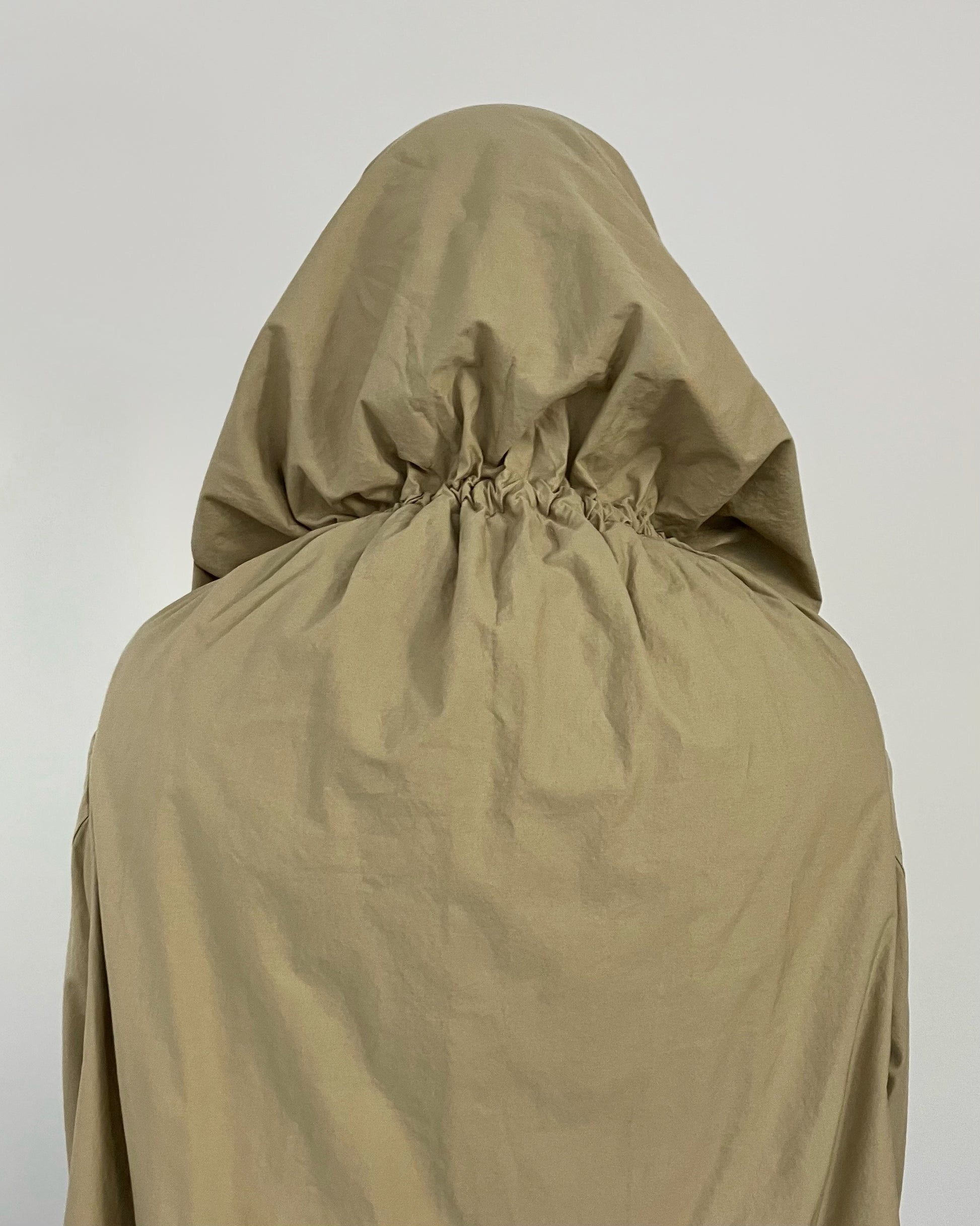 FLAT ADJUSTABLE STRING COAT BEIGE-EGNARTS-APOC STORE