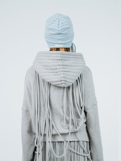 Eyelet stripe beanie sky blue-Nibgnus-APOC STORE