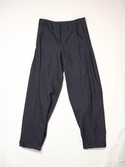 Back Pleat Trousers-Pedro Trindade-APOC STORE