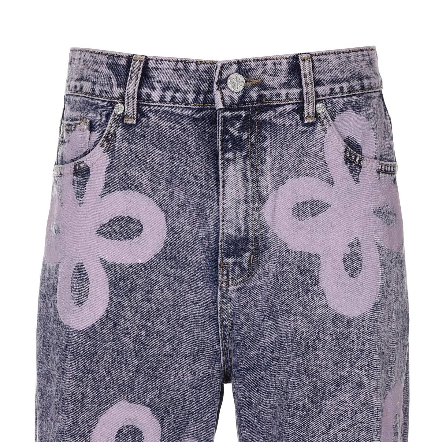 surgery painted clover jeans 'pink denim'-Surgery-APOC STORE