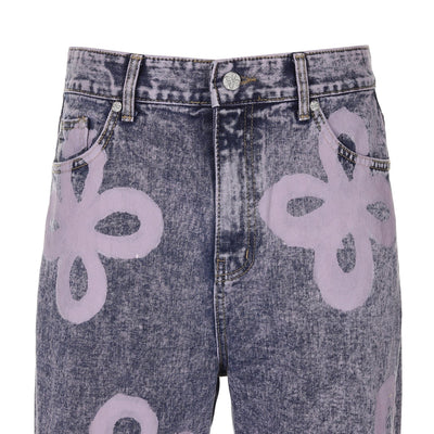 surgery painted clover jeans 'pink denim'-Surgery-APOC STORE