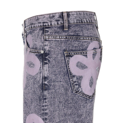 surgery painted clover jeans 'pink denim'-Surgery-APOC STORE