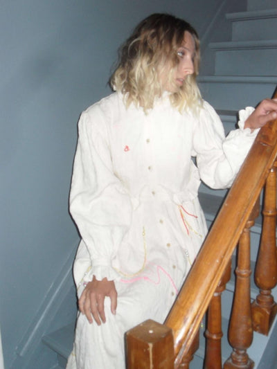 Anastasia Beaded Dress-Polyhedron-APOC STORE