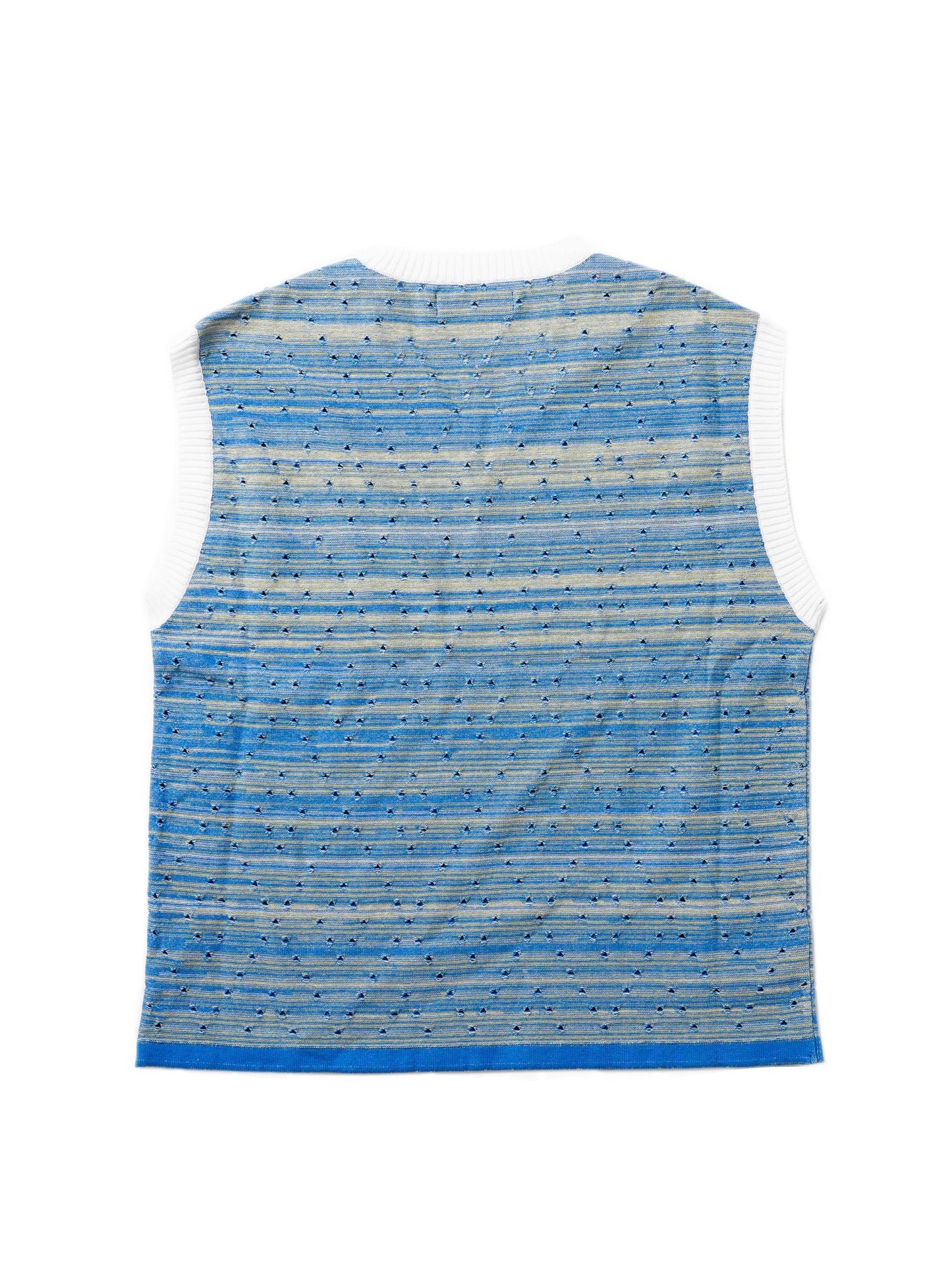 EMPATHIC KNIT VEST - Blue-Cognomen-APOC STORE