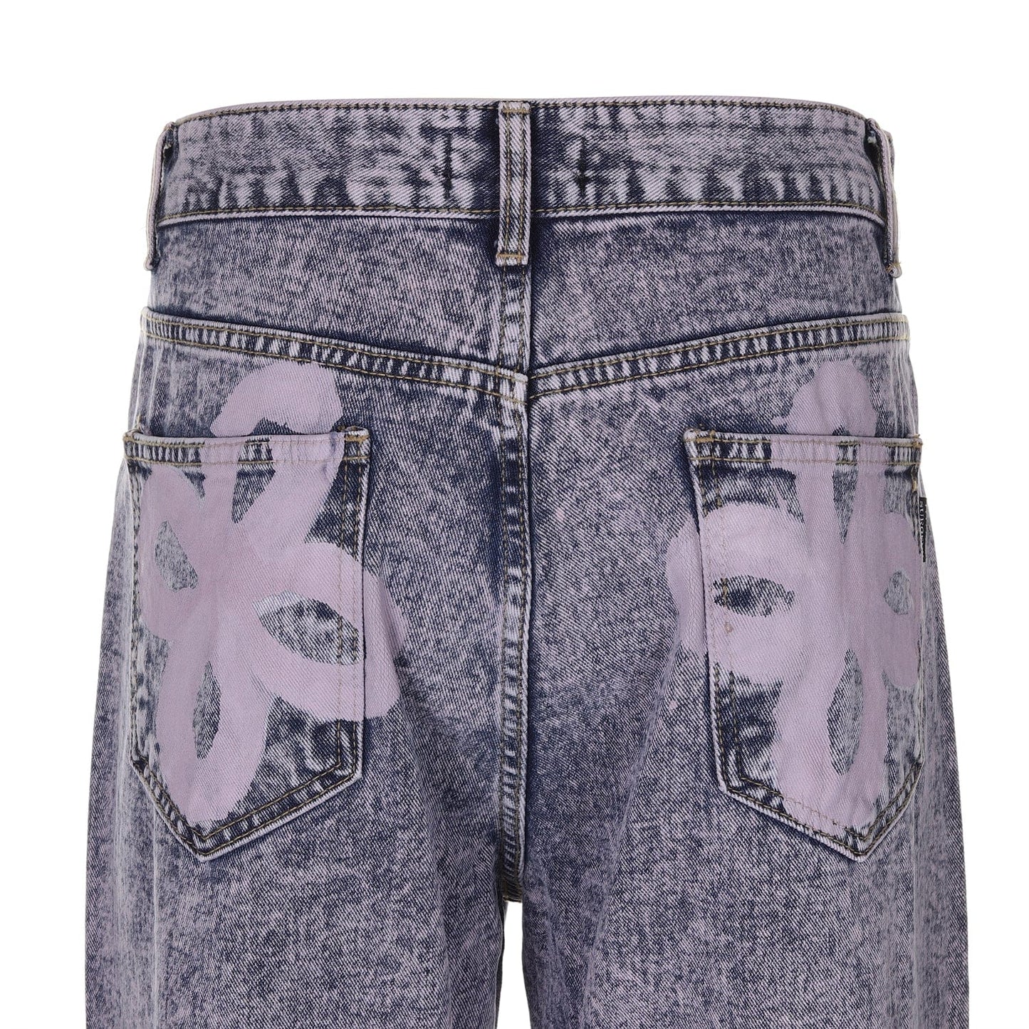 surgery painted clover jeans 'pink denim'-Surgery-APOC STORE