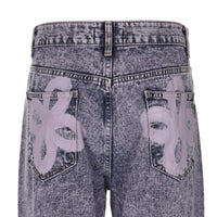 surgery painted clover jeans 'pink denim'-Surgery-APOC STORE