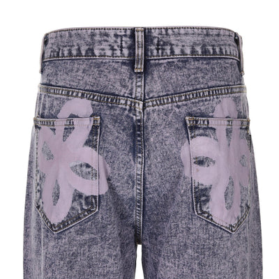 surgery painted clover jeans 'pink denim'-Surgery-APOC STORE