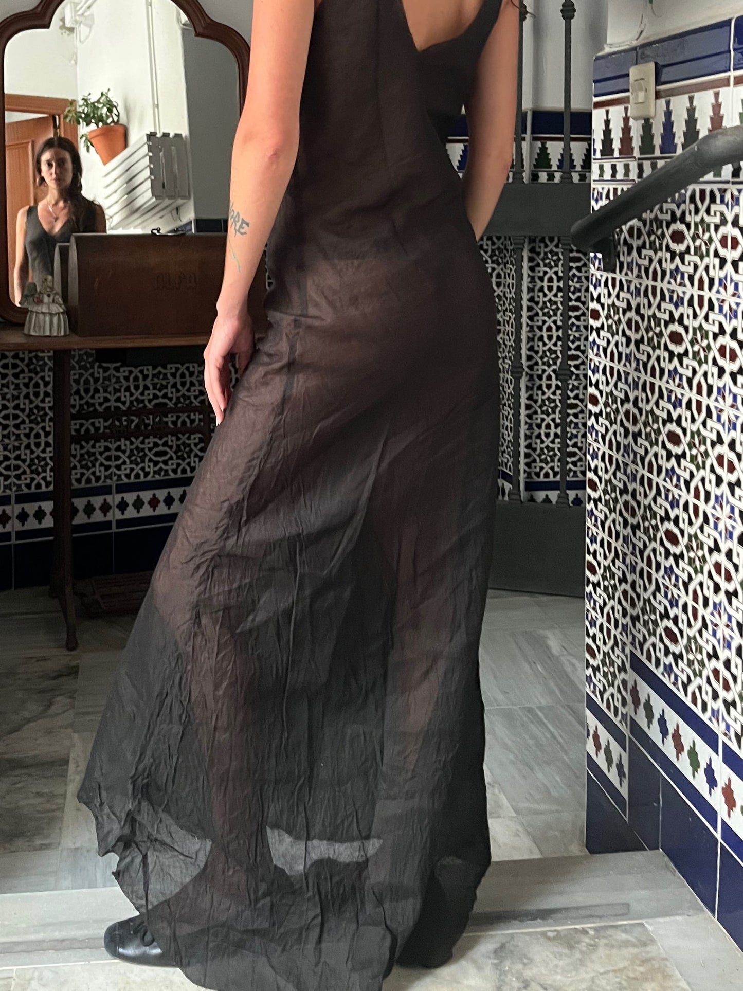 Maria dress black-ATH-APOC STORE