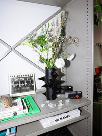 Stem Vase Black-Gast Studio-APOC STORE