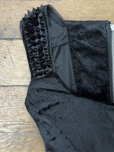 Studded Velvet Corset-Ella Roberts-APOC STORE