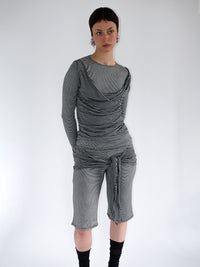 THE STRIPY TOP-Kenza Iatrides-APOC STORE