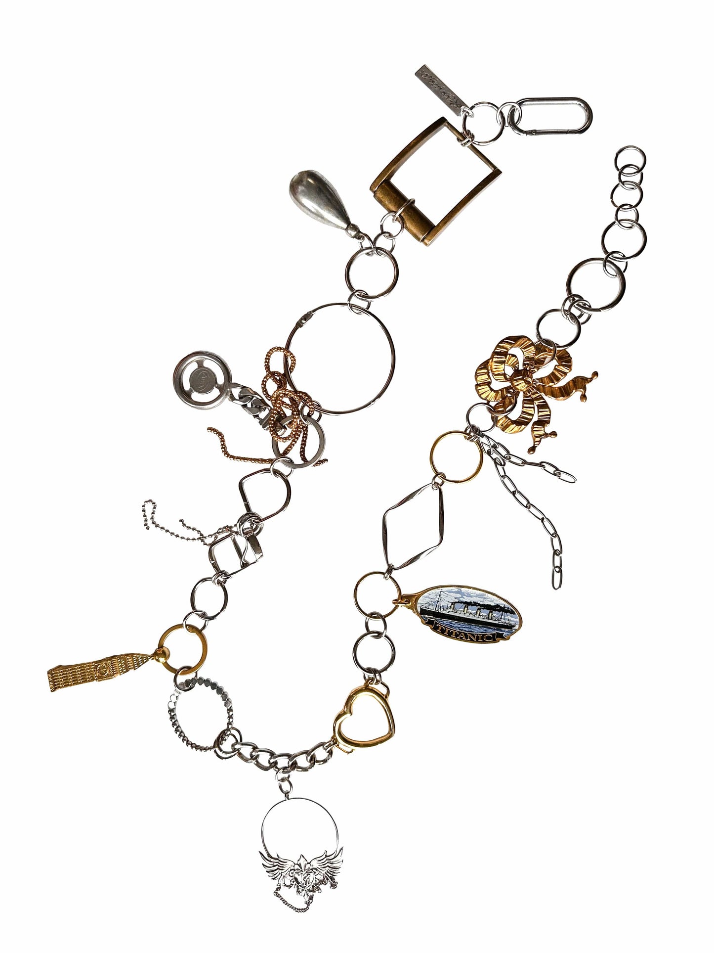 Charm chain belt-Alisa Cayoo-APOC STORE