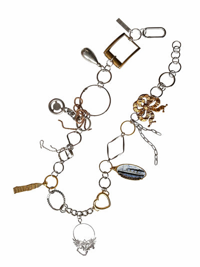 Charm chain belt-Alisa Cayoo-APOC STORE