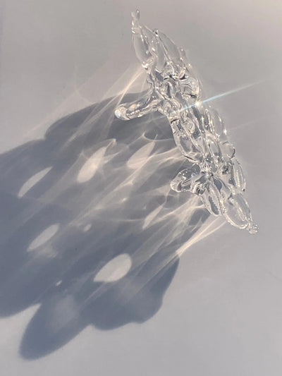 Thorn Glass Ring 0134-Rain and Rivers-APOC STORE