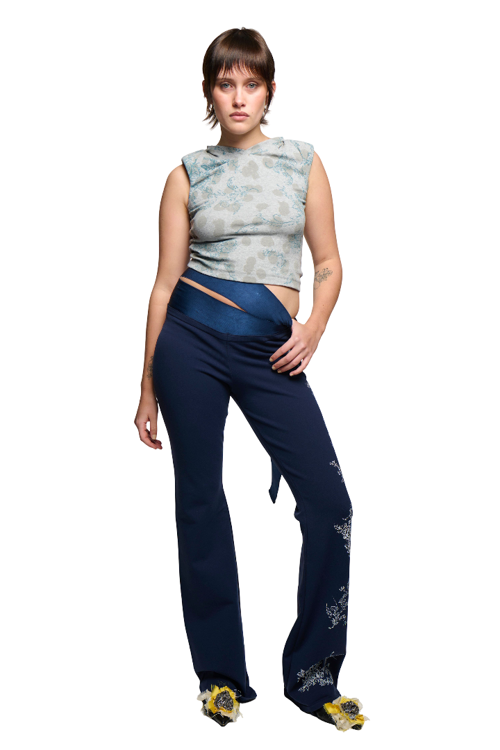 Polka-Dot Twisted Baby T-Shirt-Karlaidlaw-APOC STORE