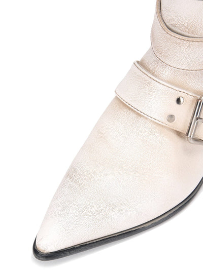 Napoleon Western Boots White-EMPTY BEHAVIOR-APOC STORE