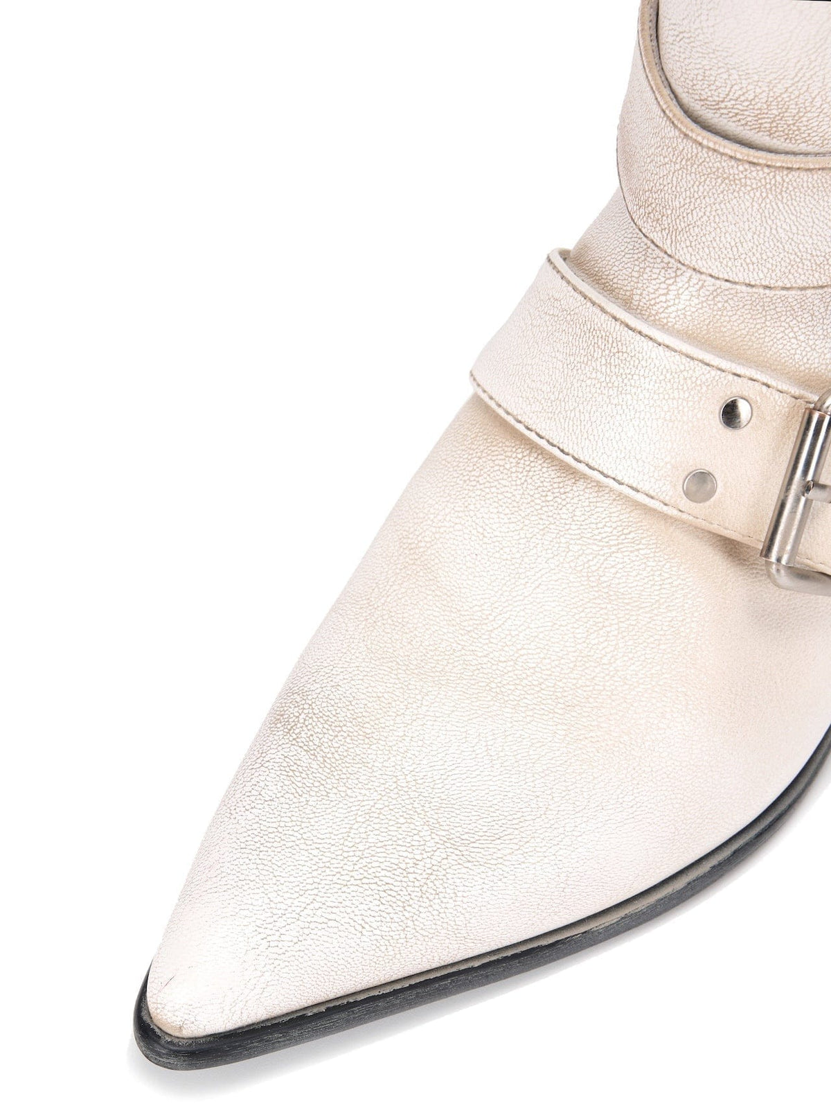 Napoleon Western Boots White-EMPTY BEHAVIOR-APOC STORE