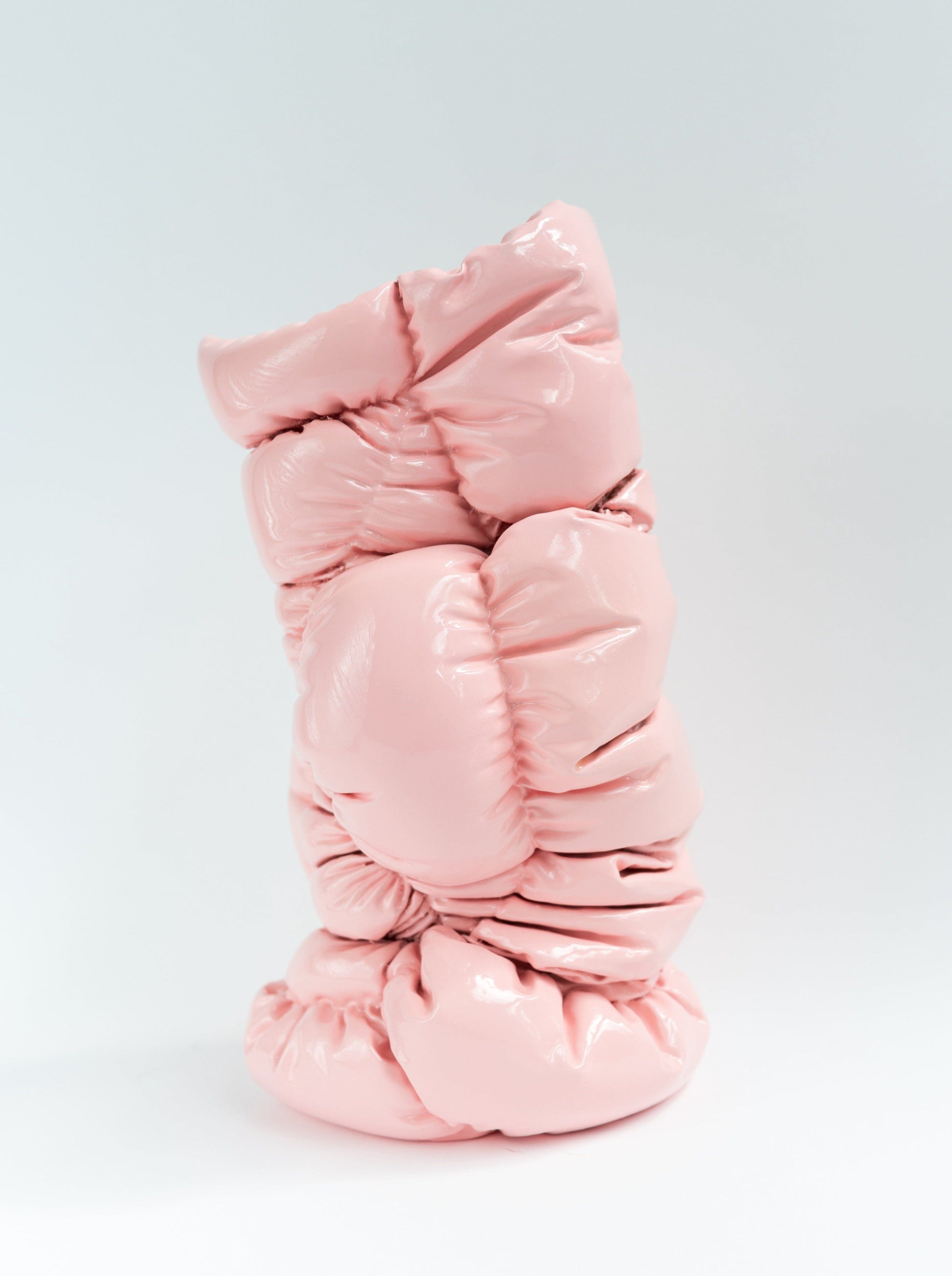 Puffer Vase II Pink - Small-Gast Studio-APOC STORE