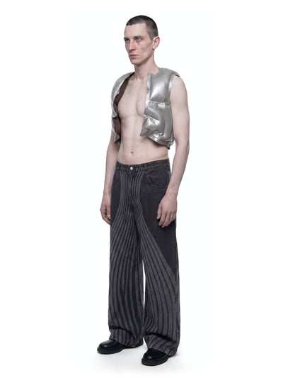 Silver Inflatable Armour Gilet-harri-APOC STORE