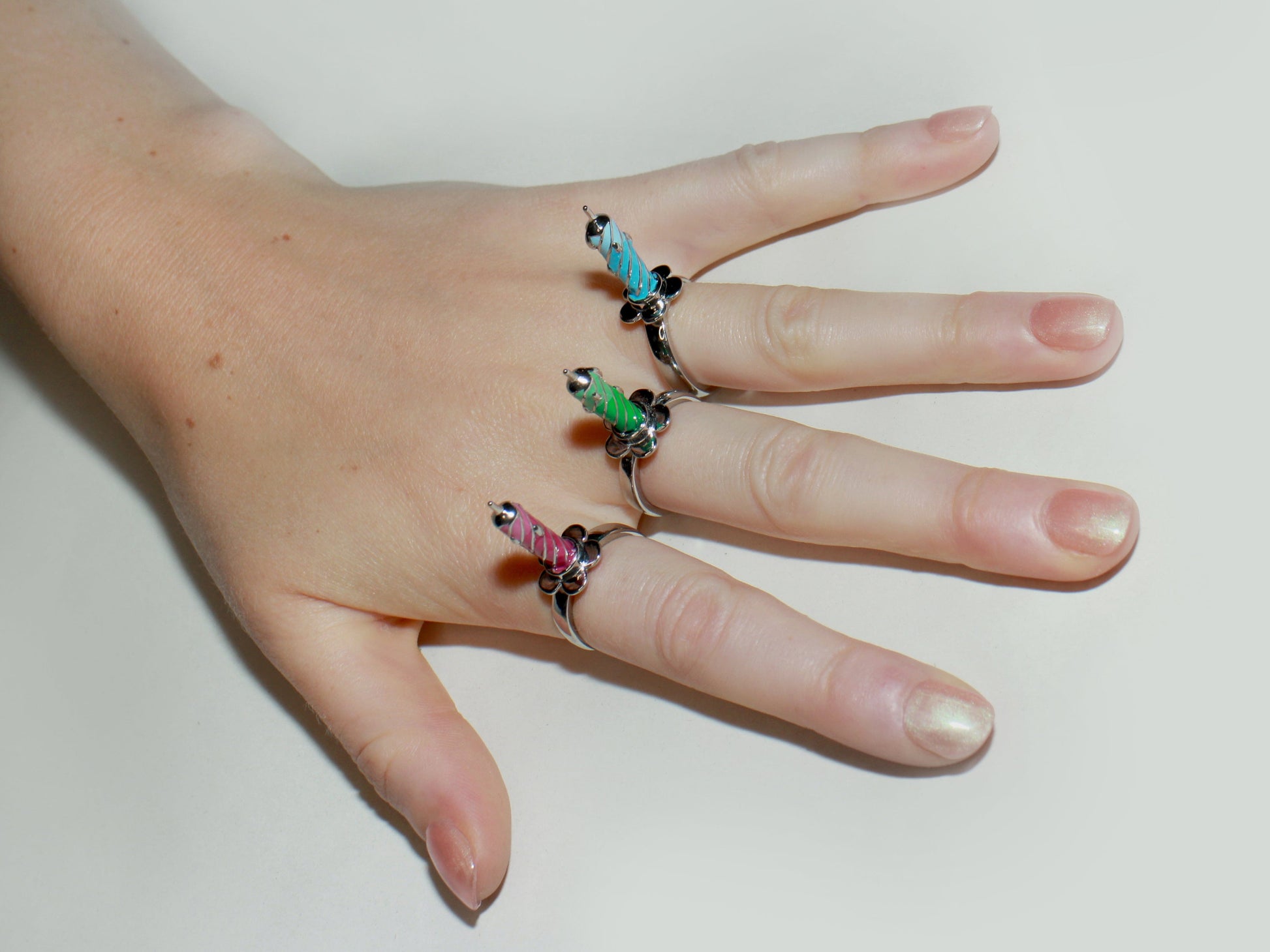 Birthday ring green-Marland Backus-APOC STORE