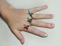 Birthday ring green-Marland Backus-APOC STORE