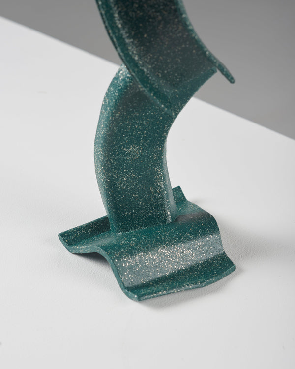 Petra ceramic candle stick green-Pierre Castignola-APOC STORE