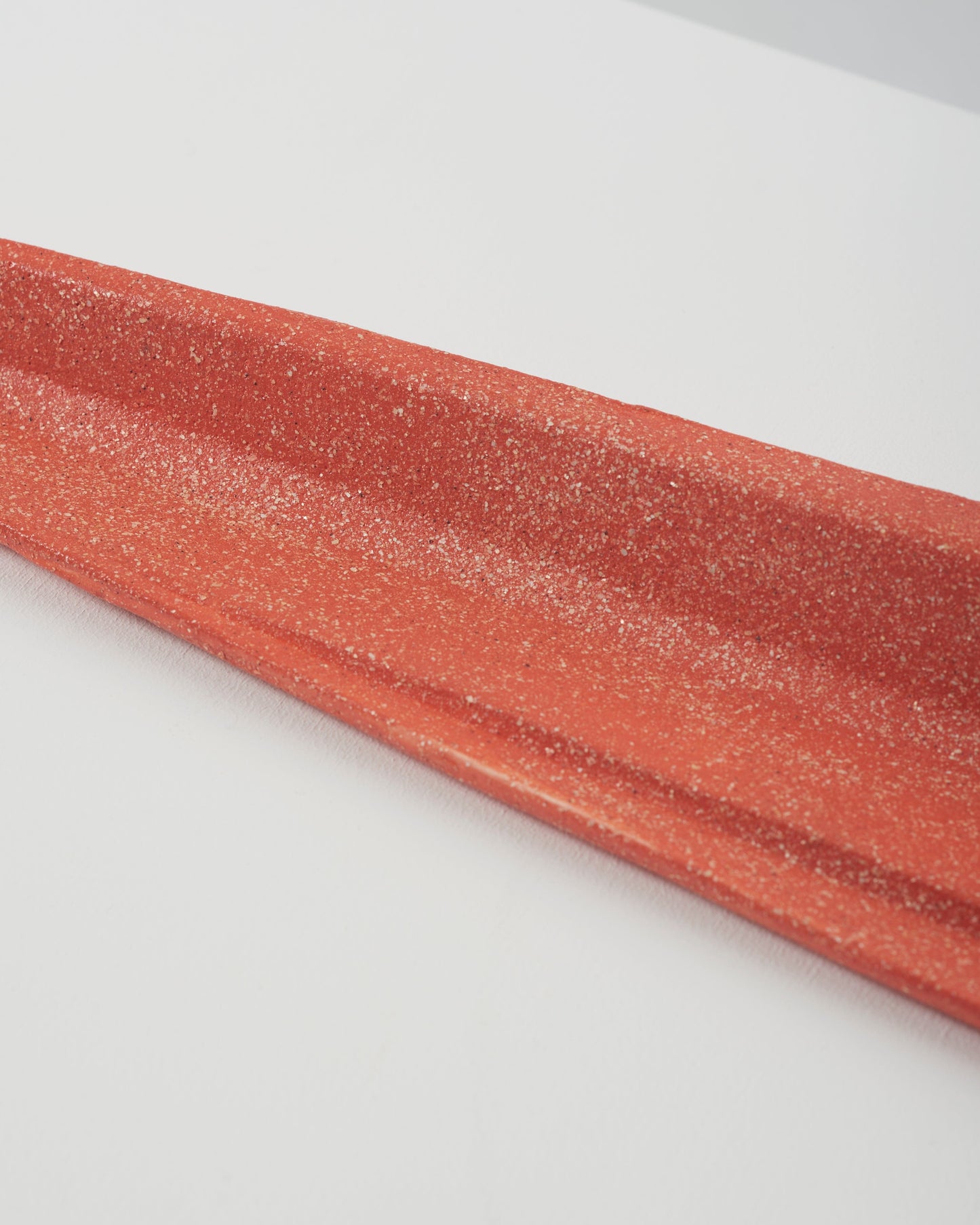 Petra ceramic incense holder orange-Pierre Castignola-APOC STORE