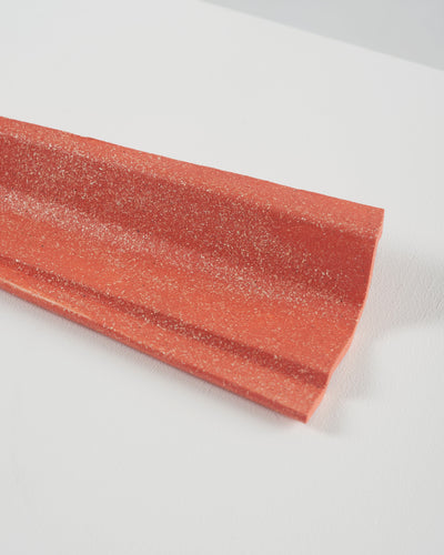 Petra ceramic incense holder orange-Pierre Castignola-APOC STORE